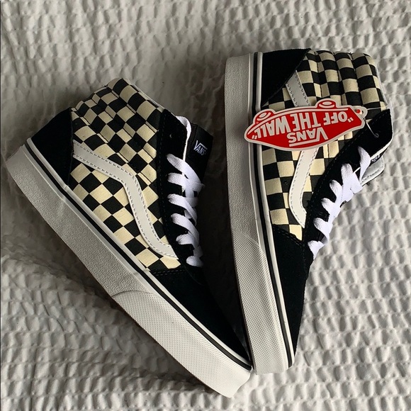NEW ⭐️ Vans Checkerboard Ward Hi- size 7